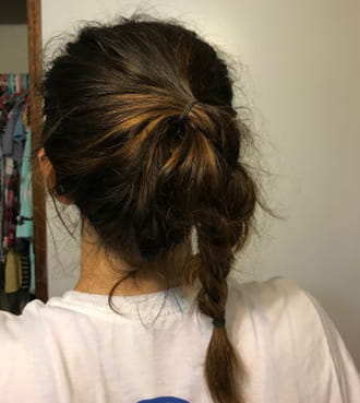 Braided Pony with Hair Band