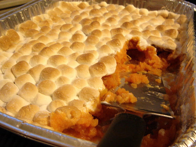 Friendsgiving Sweet Potato Casserole